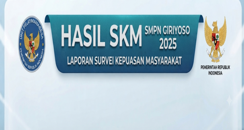 Hasil Survei Kepuasan Masyarakat (SKM) SMPN Giriyoso Tahun 2025